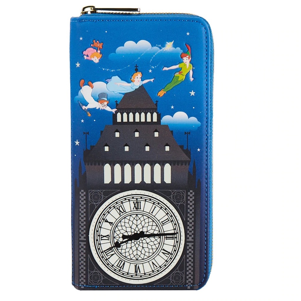 Loungefly x Peter Pan Clock Glow in the Dark Wallet